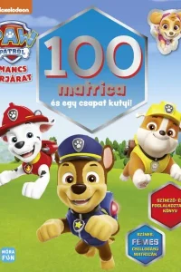 mancs Őrjárat 100 matrica és egy csapat kutyi! színező és foglalkoztatókönyv